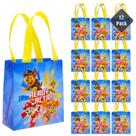 Conjunto de bolsas Party Favor Paw Patrol, pacote com 12 unidades para crianças, reutilizável