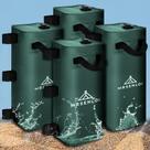 Conjunto de bolsas Water Weights para Canopy 100kg Mrsenloi Green 25L