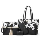 Conjunto de bolsas YTL, moda feminina, bolsa de ombro, 4 peças