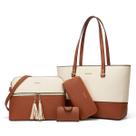 Conjunto de bolsas YTL, moda feminina, material sintético, 4 peças