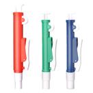 Conjunto de bomba de pipeta OniLab 2 mL azul, 10 mL verde, 25 mL vermelho