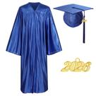 Conjunto de boné e vestido de formatura Gradwow Shiny Unissex para adultos Conjunto de boné e vestido de formatura Gradwow Shiny Unissex para adultos