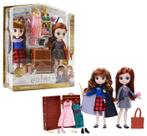 Conjunto De Bonecas Articuladas Hermione e Ginny Deluxe Com 17 Acessórios - Gift Set Harry Potter - Sunny - 3131