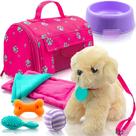 Conjunto de bonecas de pelúcia Play22 para crianças com 9 acessórios de 18"
