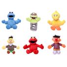 Conjunto de bonecas de pelúcia Streets Elmos Big Bird Cookie Monster