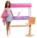 Conjunto de bonecas e móveis Barbie Loft Bed com beliches transformadores