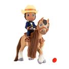 Conjunto de bonecas e pôneis Toy Breyer Piper's Pony Tales Casey + Tuck Conjunto de bonecas e pôneis Toy Breyer Piper's Pony Tales Casey + Tuck