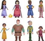 Conjunto de Bonecas Mattel Disney Wish The Teens - 8 Bonecas e Estrelas