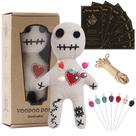 Conjunto de bonecas Voodoo Umakeadeal Dammit Creepy Ghost Halloween