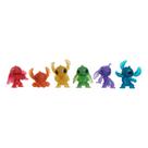 Conjunto de bonecos colecionáveis Just Play Disney Stitch Pride de 2,5 polegadas