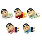 Conjunto de bonecos Crayon Shin-chan, 5 peças, PVC, 8 cm, para posar