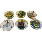 Conjunto de bonecos Crystal Pokeball, pacote com 6 Pikachu e Vulpix, 5 cm Conjunto de bonecos Crystal Pokeball, pacote com 6 Pikachu e Vulpix, 5 cm