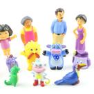 Conjunto de bonecos de ação Dora Cartoon Movie, 12 unidades
