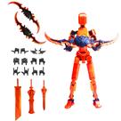 Conjunto de bonecos de ação Dummy13 Titan e Robo Figures Conjunto de bonecos de ação Dummy13 Titan e Robo Figures