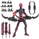 Conjunto de bonecos de ação Dummy13 Titan e Robo Figures