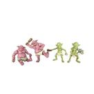 Conjunto de bonecos de ação Goblin Red & Green 8 cm - 4 peças de PVC