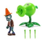 Conjunto de bonecos de ação JHESAO Plants vs Zombies 1 2 Series, 2 unidades