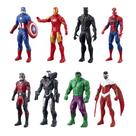 Conjunto de bonecos de ação Marvel Avengers Ultimate, pacote com 8 polegadas de 6 polegadas