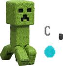 Conjunto de bonecos de ação Mattel Minecraft Creeper de 10 cm com acesso.