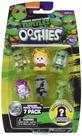 Conjunto de bonecos de ação Ooshies TMNT Series 1 (pacote com 7) +5 anos