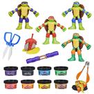 Conjunto de bonecos de ação Play-Doh Teenage Mutant Ninja Turtles