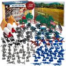 Conjunto de bonecos de ação Toy Soldier Civil War 120 unidades SCS Direct