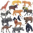 Conjunto de bonecos de brinquedo BOLZRA Safari Animals para crianças e bebês