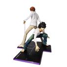 Conjunto de bonecos Death Note Light Yagami e estátua de PVC L de 20 cm Conjunto de bonecos Death Note Light Yagami e estátua de PVC L de 20 cm