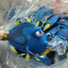 Conjunto de bonecos Disney Cartoon Dolly Nemo Fish 24 unidades para crianças Conjunto de bonecos Disney Cartoon Dolly Nemo Fish 24 unidades para crianças