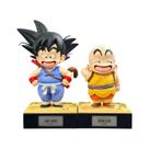 Conjunto de bonecos Dragon Ball Childhood Son Goku e Kuririn, 2 unidades