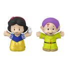 Conjunto de bonecos Fisher-Price Little People Snow White & Dopey