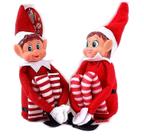 Conjunto de bonecos GLOW Wholesale Elfie (menino) e Elvie (menina) 30 cm Conjunto de bonecos GLOW Wholesale Elfie (menino) e Elvie (menina) 30 cm