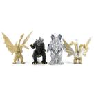 Conjunto de bonecos Godzilass Dinosaur Toy Doll Anime Collection 4 unidades