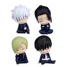 Conjunto de bonecos Jujutsu Kaisen Sleepy Characters 6 cm, 4 peças