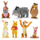 Conjunto de bonecos oficial da DISNEY STORE: 7 bonecos do Winnie The Pooh