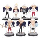 Conjunto de bonecos One Piece Angel, 7 peças, estátuas de PVC, 12 cm Warlords