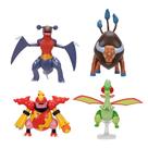Conjunto de bonecos Pokémon Battle 4 Pack Garchomp Tauros Magmortar