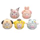 Conjunto de bonecos Sanrio Wobbler Series de 5 peças - Decoração de mesa