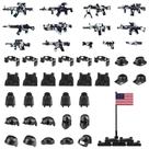 Conjunto de bonecos Toy Soldiers MaozyHomie US Camouflage 51 unidades