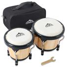 Conjunto de Bongo EastRock para Crianças e Adultos - com Chave de Afinação