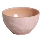 Conjunto de Bowls Orgânico Litchi com 06 Peças em Stoneware Rosa - Porto Brasil