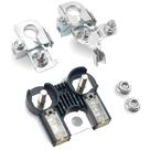 Conjunto de braçadeiras de terminal de fusíveis de bateria FEIMAOTUI para Ford, Lincoln