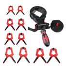 Conjunto de braçadeiras e braçadeiras de mola POWERTEC 72208 Woodworking