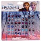 Conjunto de brincos autocolantes com o tema Disney Frozen II, 24 pares Conjunto de brincos autocolantes com o tema Disney Frozen II, 24 pares