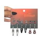 Conjunto De Brincos De Halloween Com Crânio De Cristal Vermelho E Aranha Para Mulheres, Joias