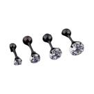 Conjunto De Brincos Elegantes Com Diamantes Falsos Brilhantes, Hipoalergênicos, Em Aço Inoxidável, Conjunto De Brincos Elegantes Com Diamantes Falsos Brilhantes, Hipoalergênicos, Em Aço Inoxidável,