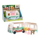 Conjunto de Brinquedo Caminhão de Sorvete Bluey com Figuras