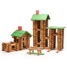 Conjunto de Brinquedo de Construção SainSmart Jr. - 300 Peças para Montar Cabana de Madeira