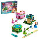 Conjunto de brinquedo LEGO Disney Princess Aurora, Merida e Tiana 43203