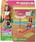 Conjunto de brinquedos Barbie Loves the Ocean Doll com acessórios Conjunto de brinquedos Barbie Loves the Ocean Doll com acessórios